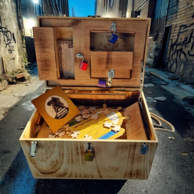 Escapebox: een toegankelijke escaperoom in een box voor horeca, recreatie en evenementen