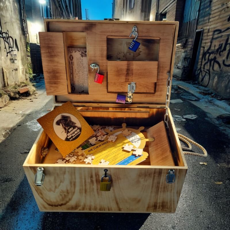 Escapebox: een toegankelijke escaperoom in een box voor horeca, recreatie en evenementen